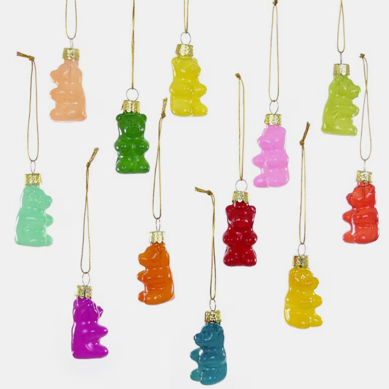 Gummy Bear Ornament: Assorted