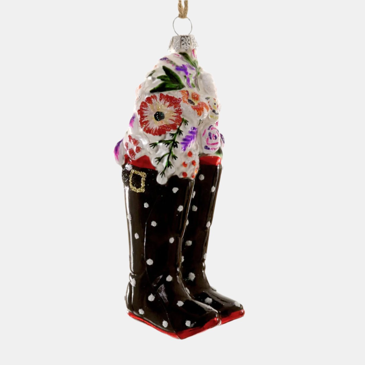 Black Wellie Ornament