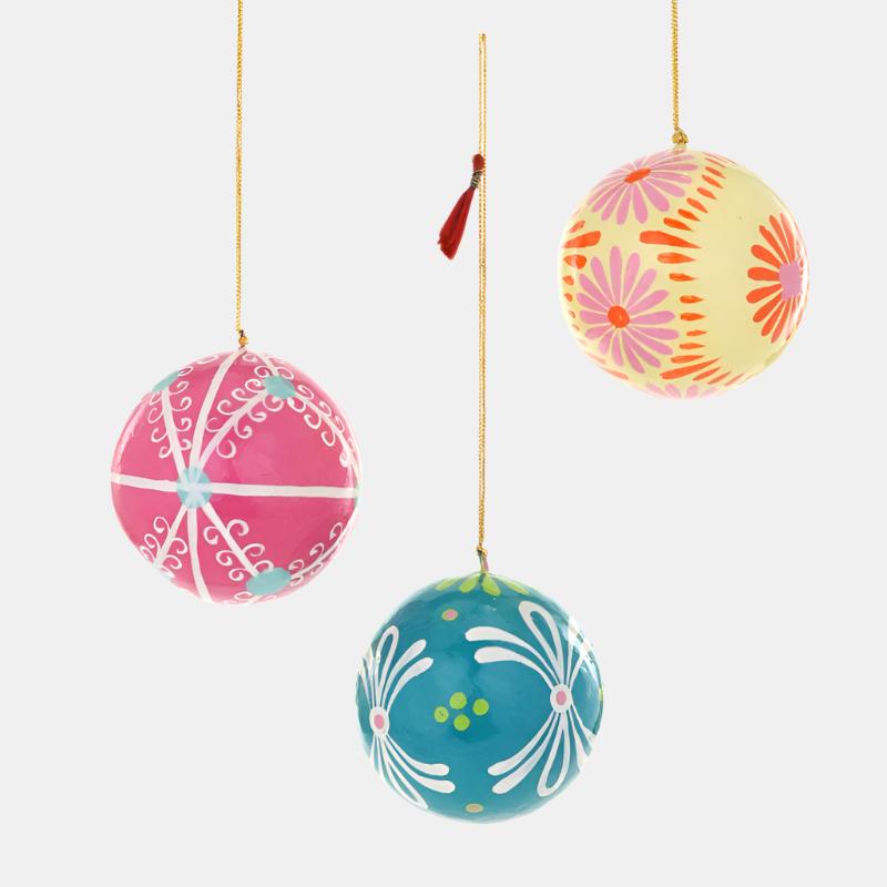 Folklore Bauble Ornament: Assorted
