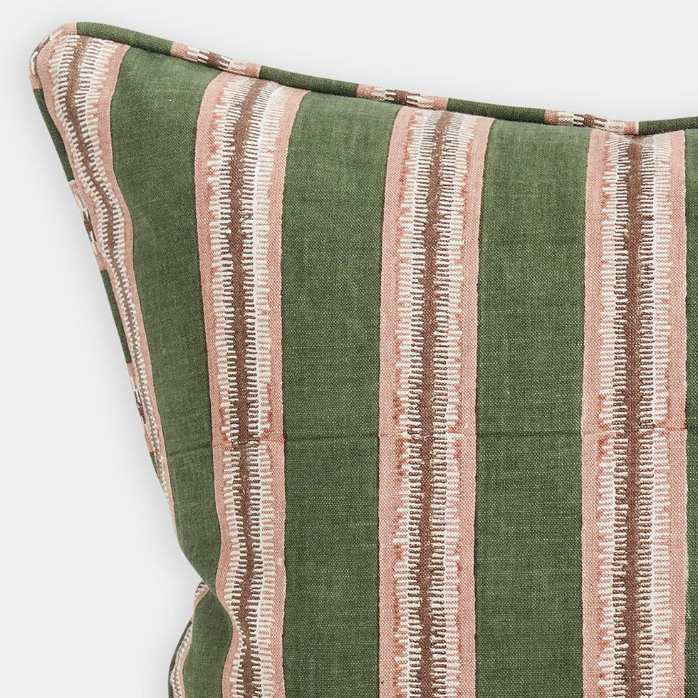 Buzios Rosewood Square Pillow