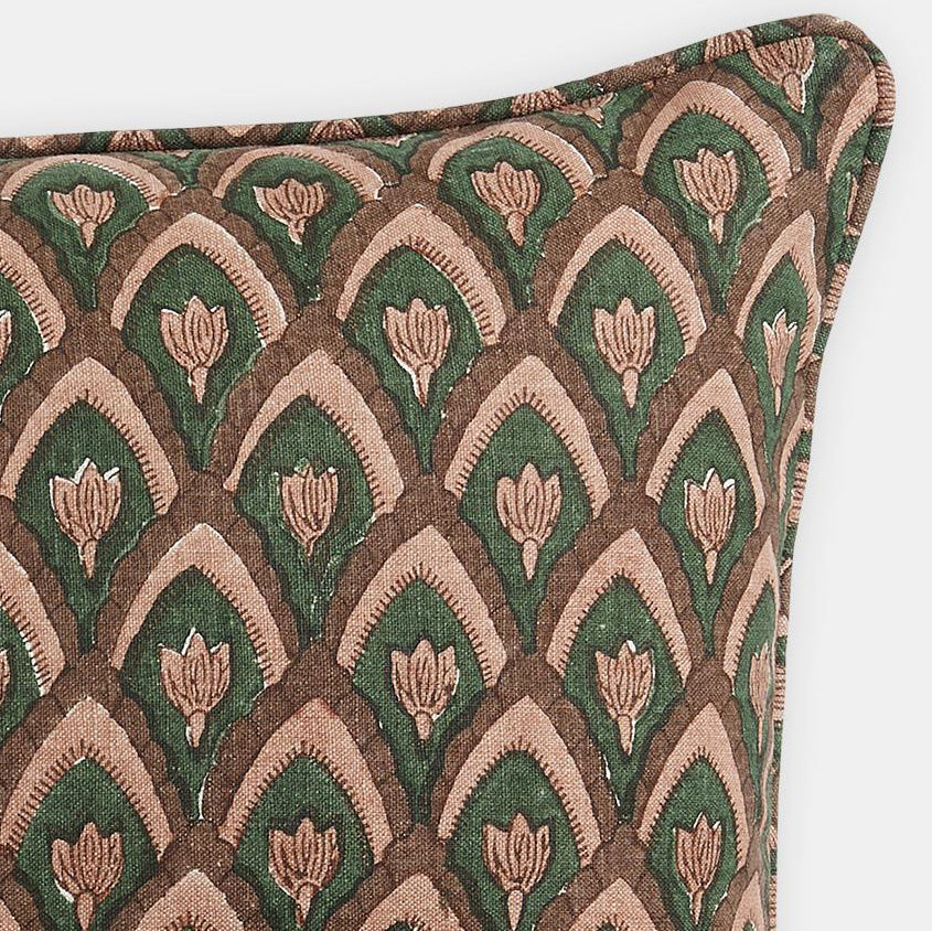 Haveli Rosewood Lumbar Pillow