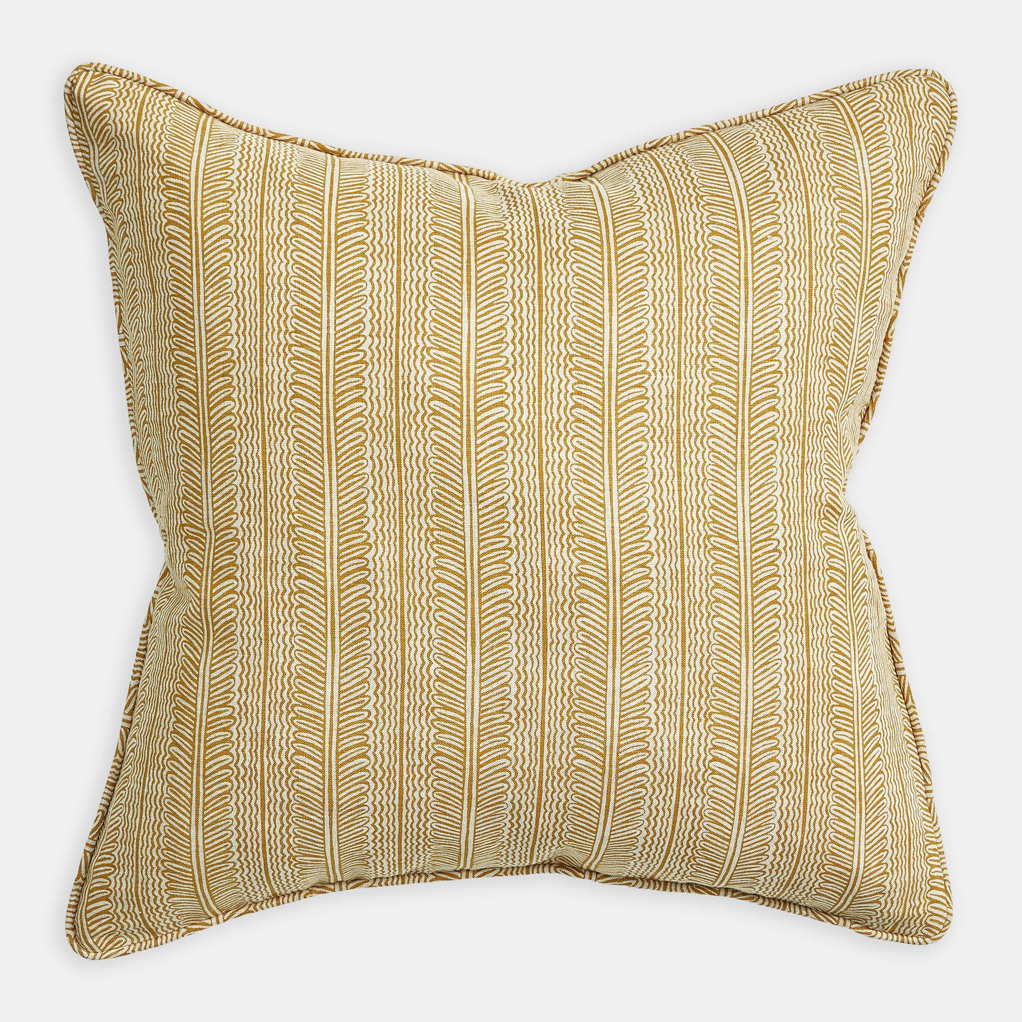 Balos Saffron Square Pillow