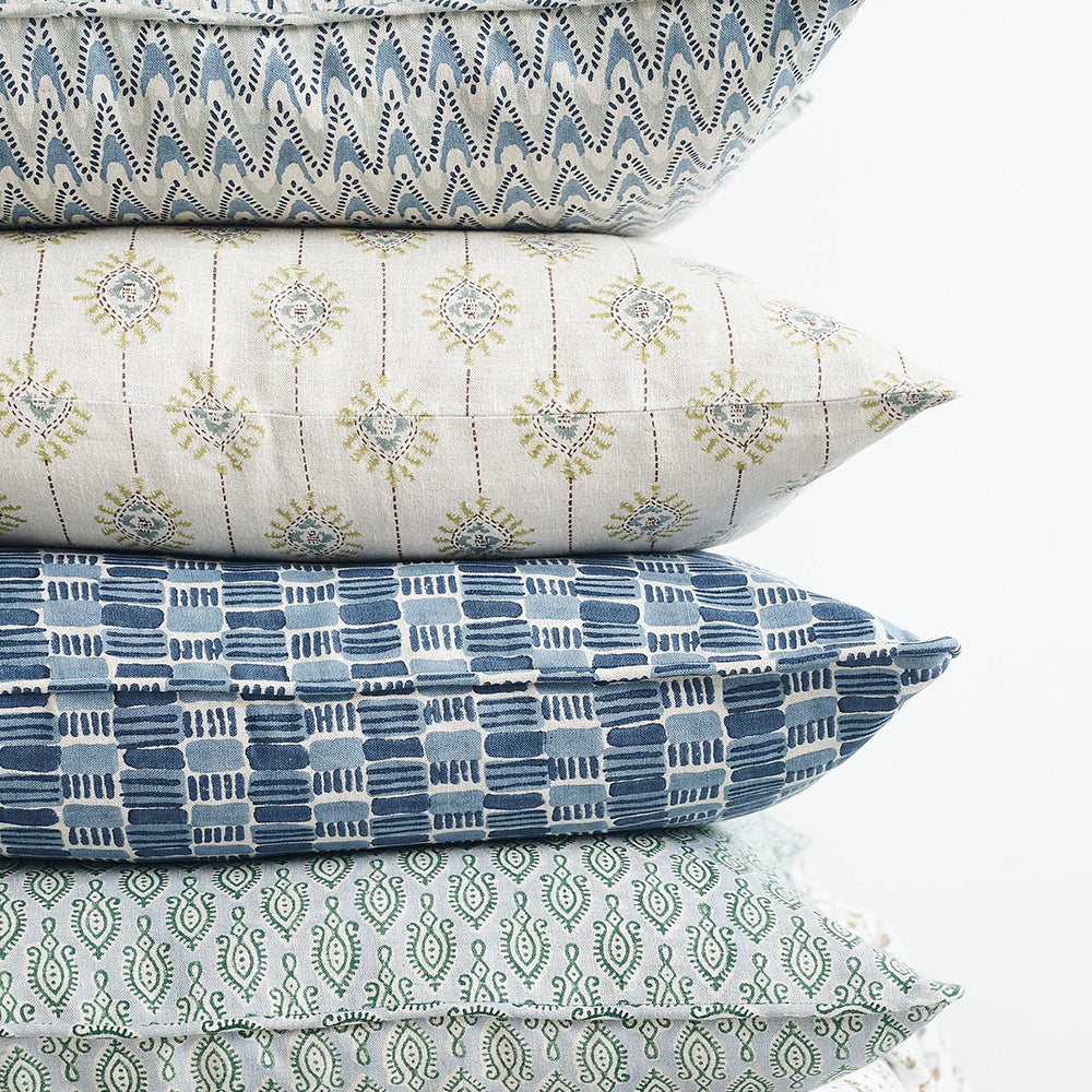 Formosa Azure Square Pillow