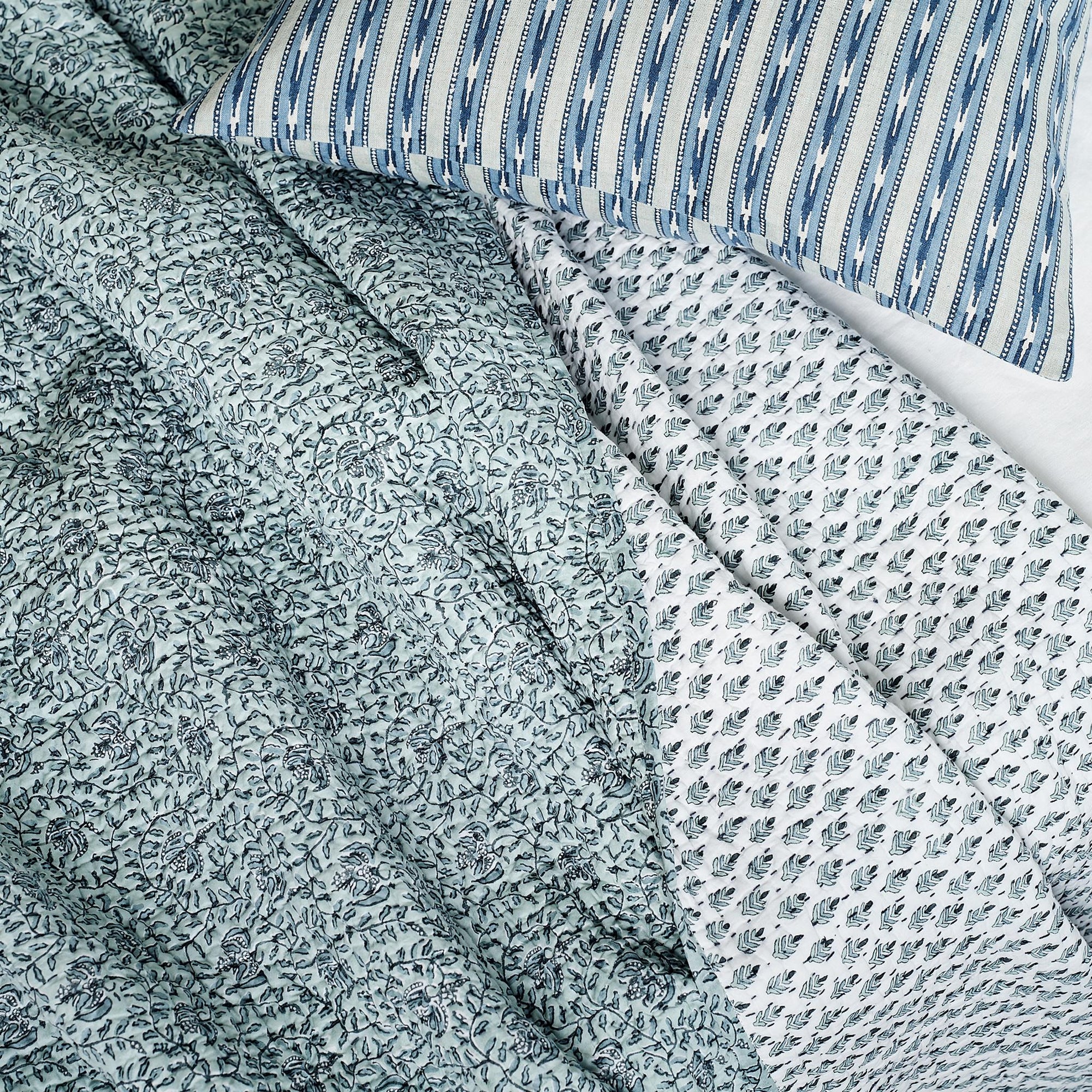 Ubud Tahoe Quilt in Queen