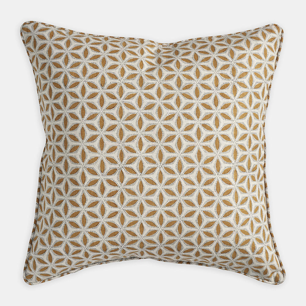 Hanami Saffron Pillow, square