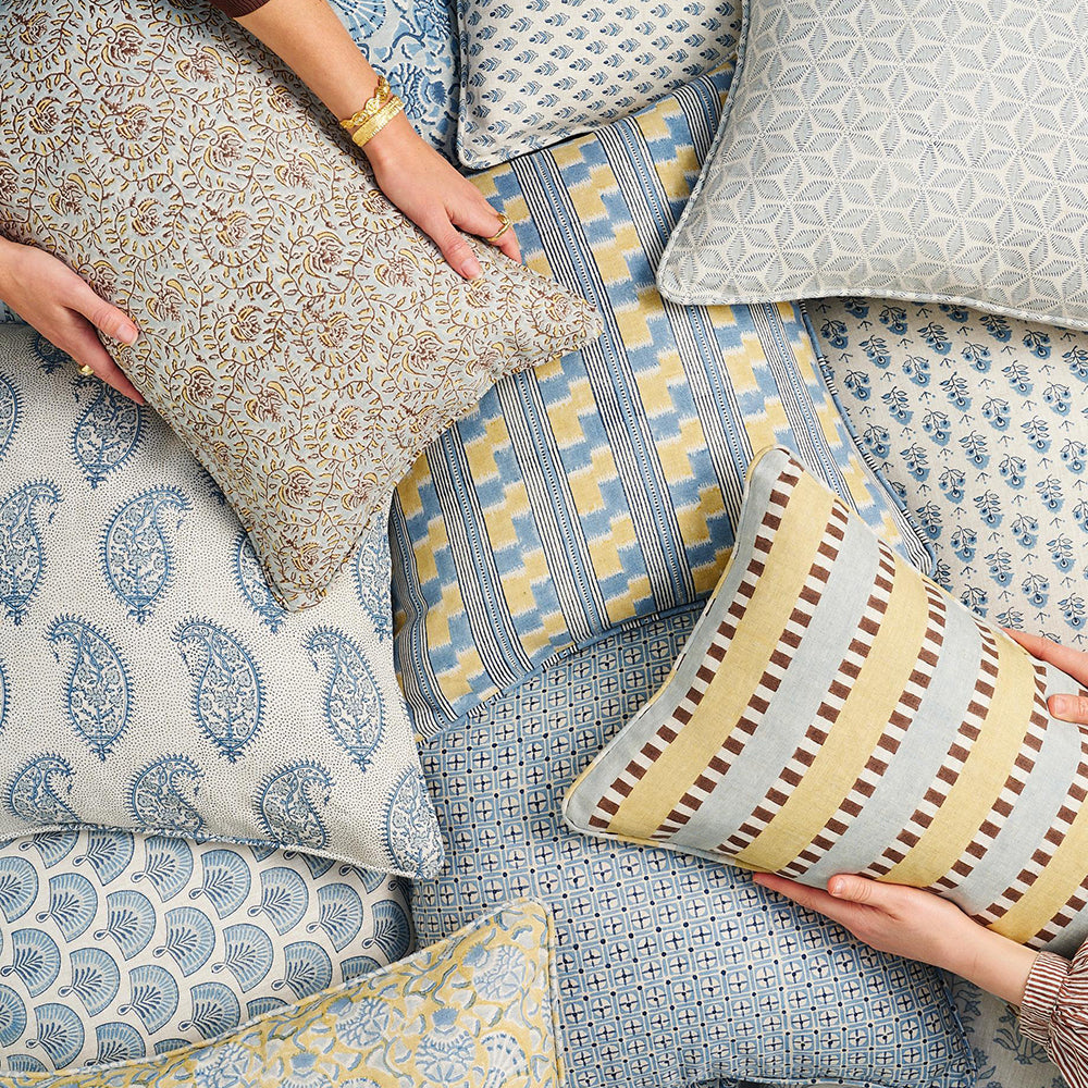 Chowk Provence Square Pillow