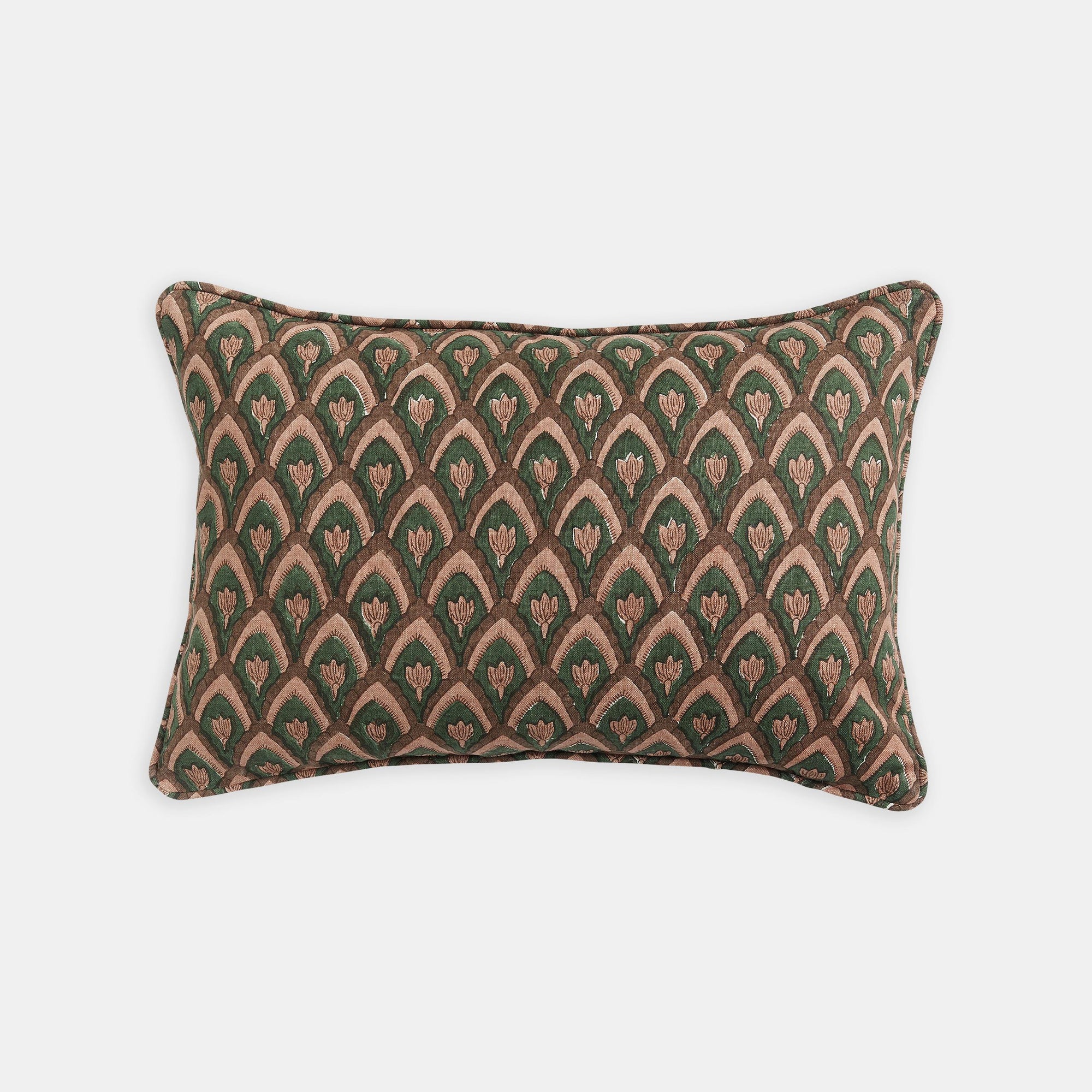 Haveli Rosewood Lumbar Pillow
