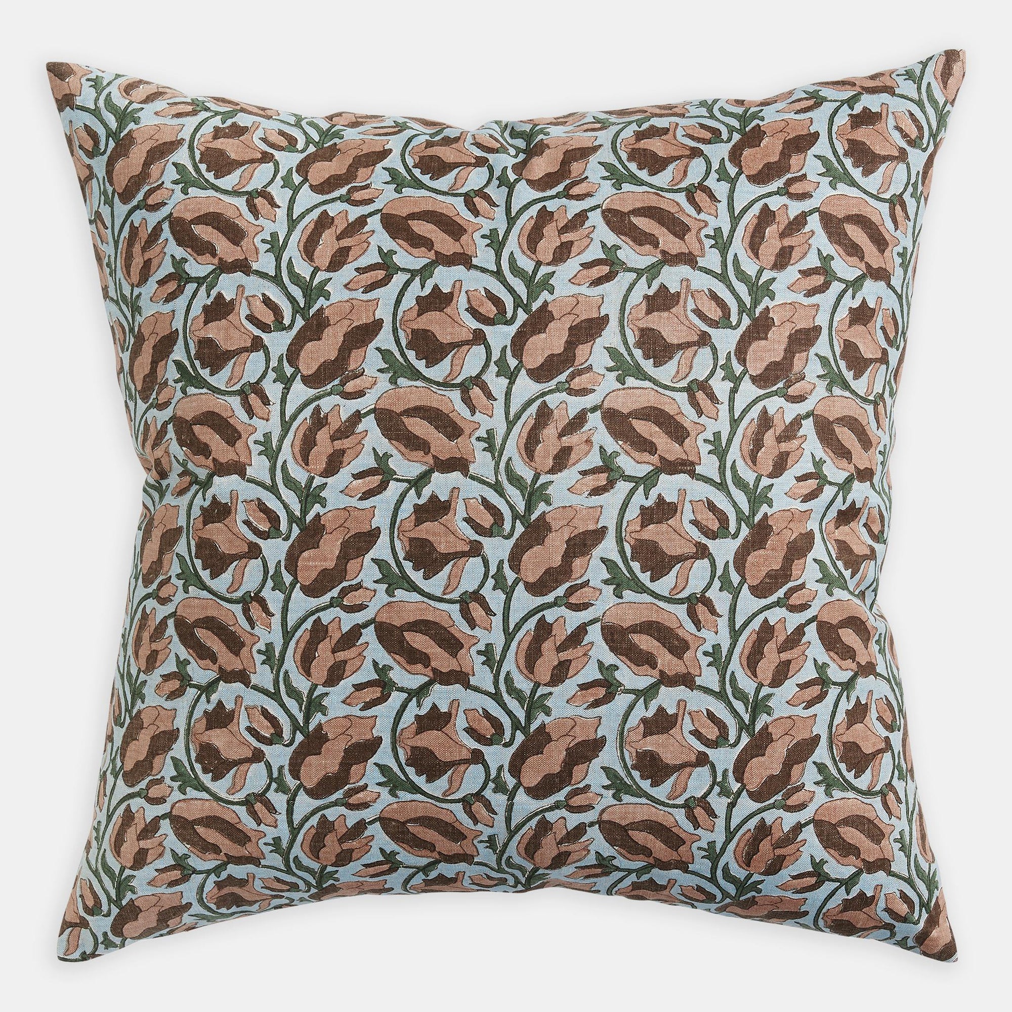 Lahore Rosewood Square Pillow