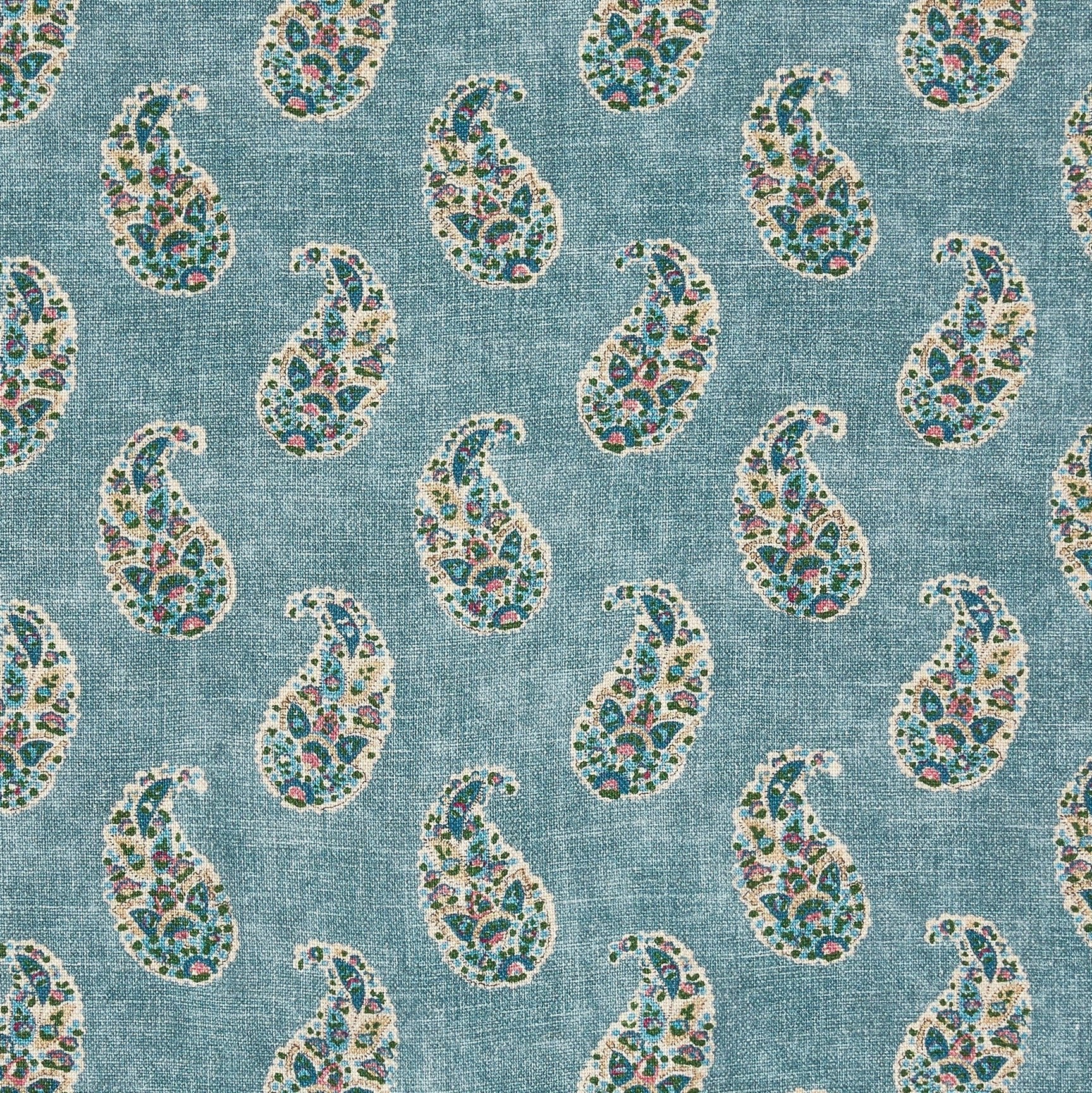 20" Round Pouf in Gigi Teal