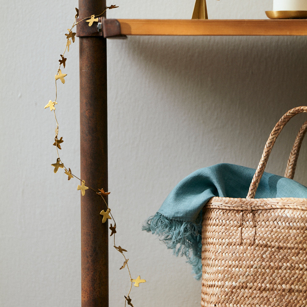 Brass Garland in Bird