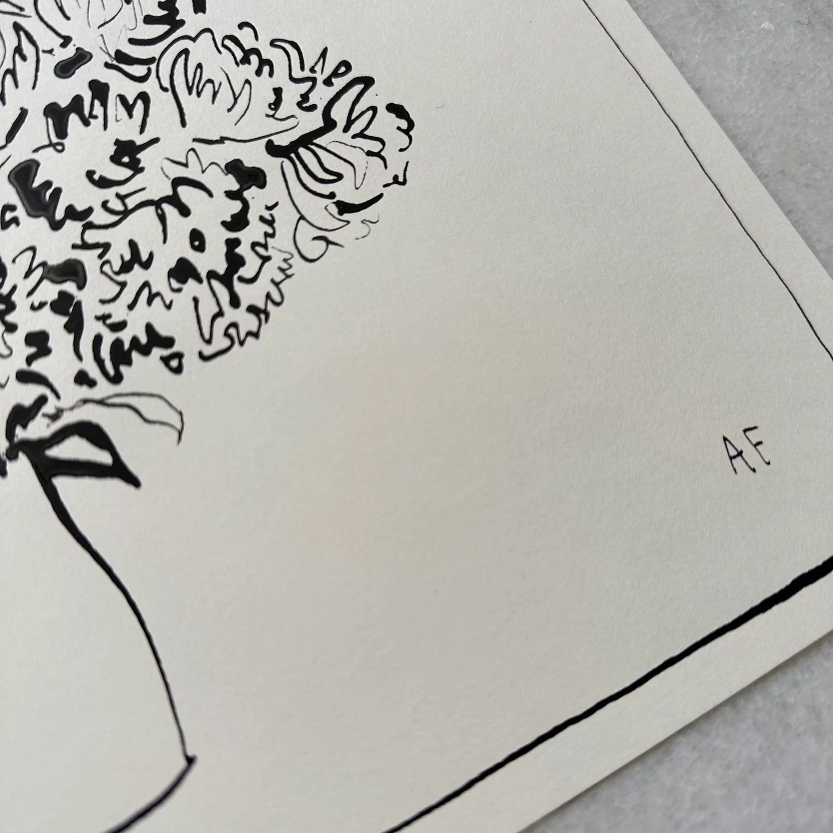 Peony Vase ii by Aislinn Forbes