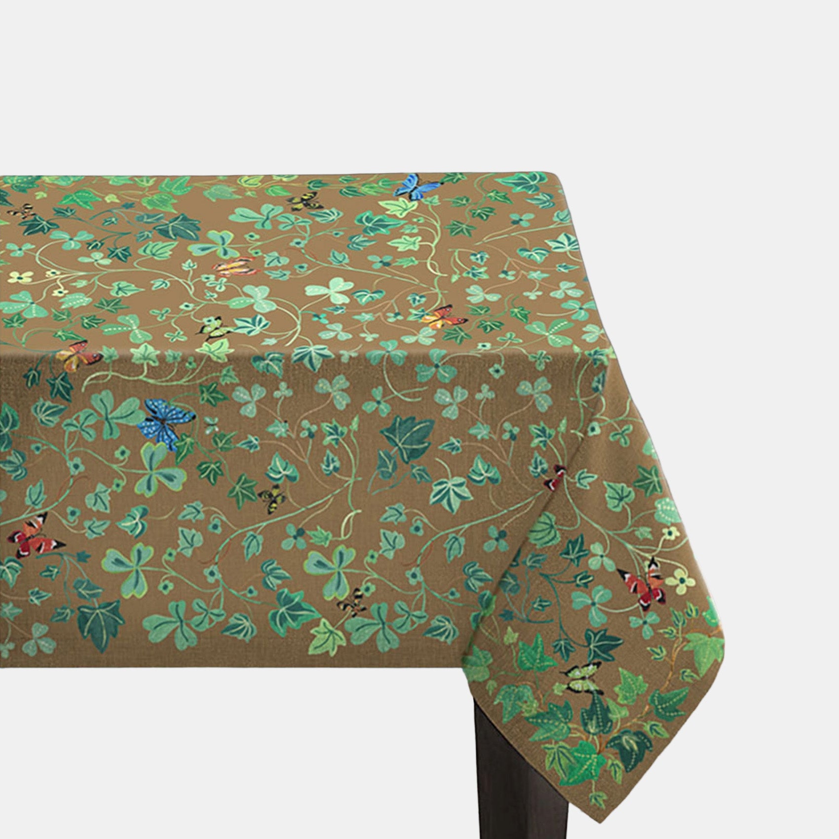 Ivy Tablecloth in Cocoa
