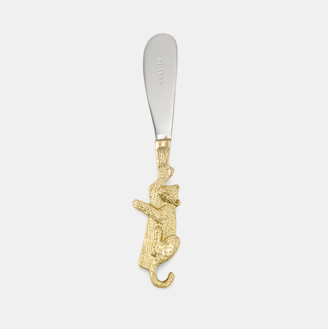 Jenna Leopard Butter Knife