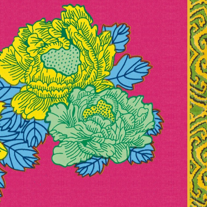 Rectangle Kauai Peony Fuxia Placemat