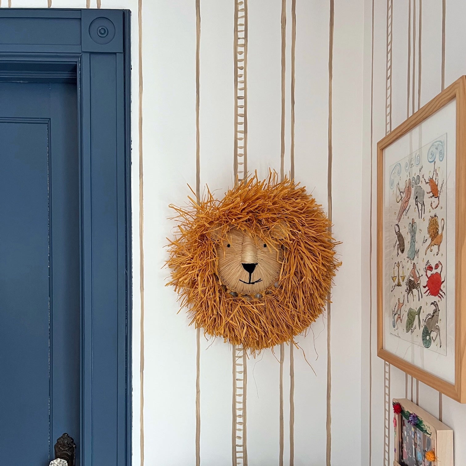 Lion Cub Wall Figurine