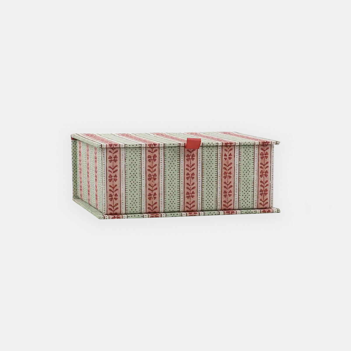 Small Keepsake Box in Stripe