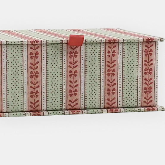 Small Keepsake Box in Stripe
