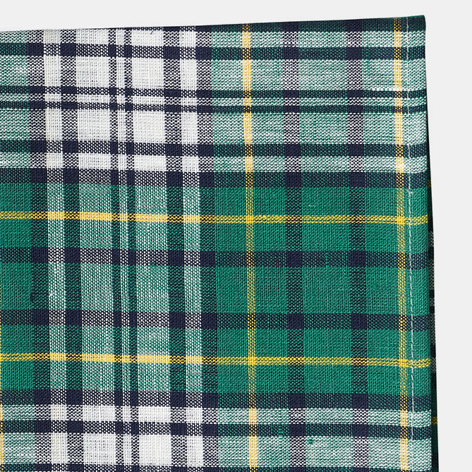 Green Tartan Heren Kitchen Cloth