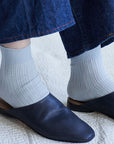 Linen Rib Pair of Socks