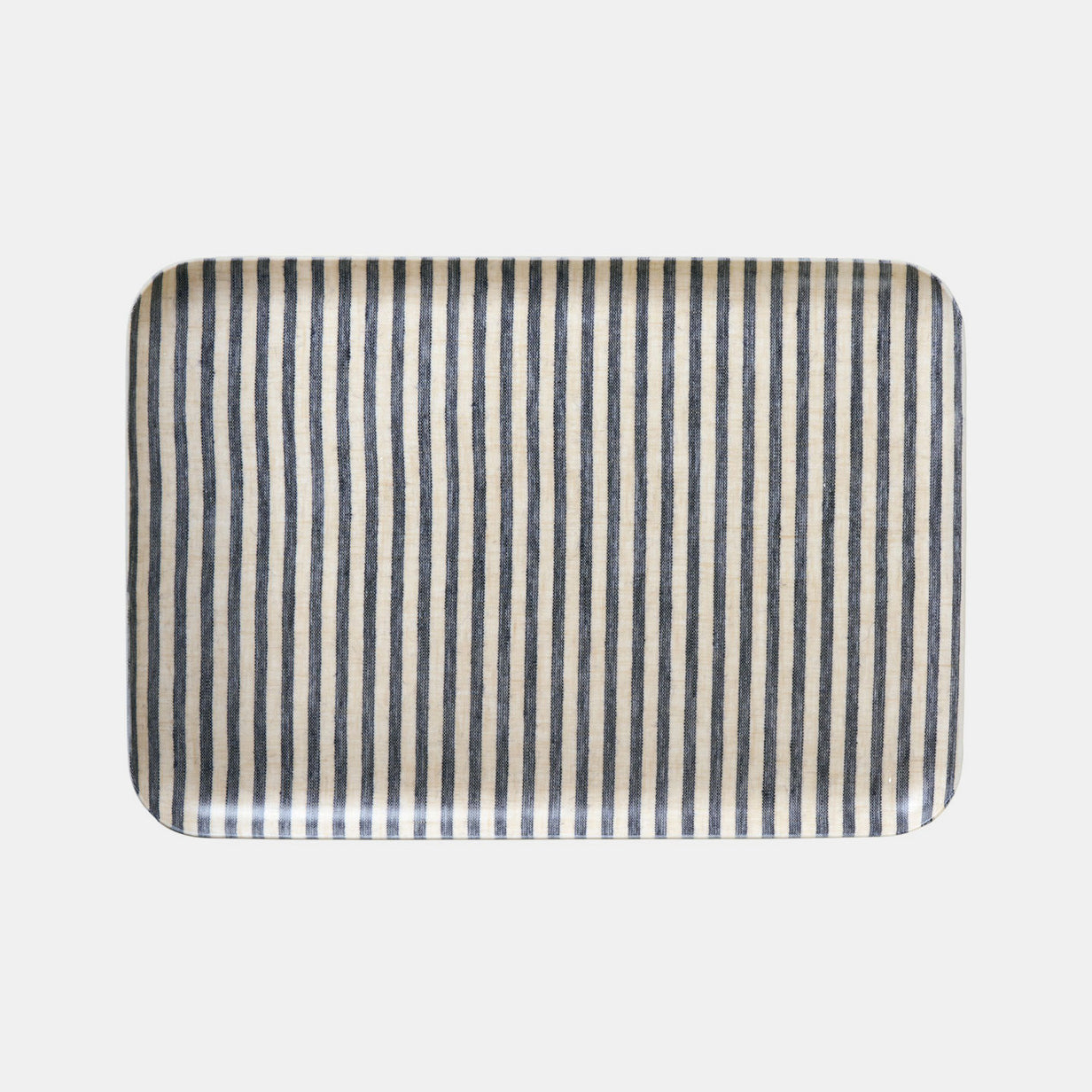 Jasper Charcoal Stripe Tray