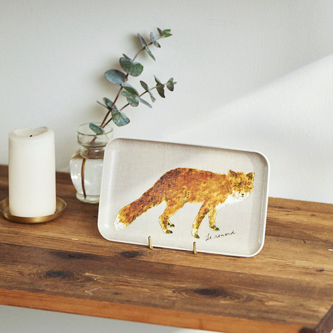 Small Renard Fox Tray