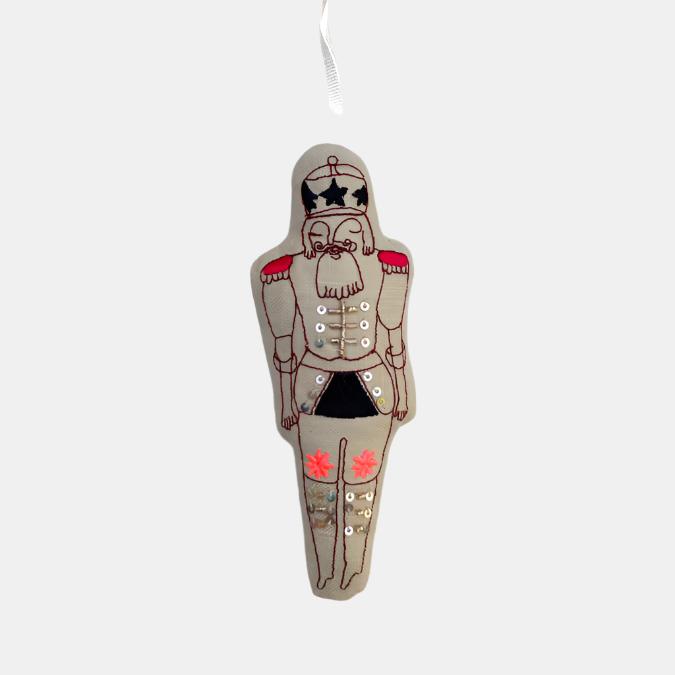 Nutcracker Lavender Sachet Ornament