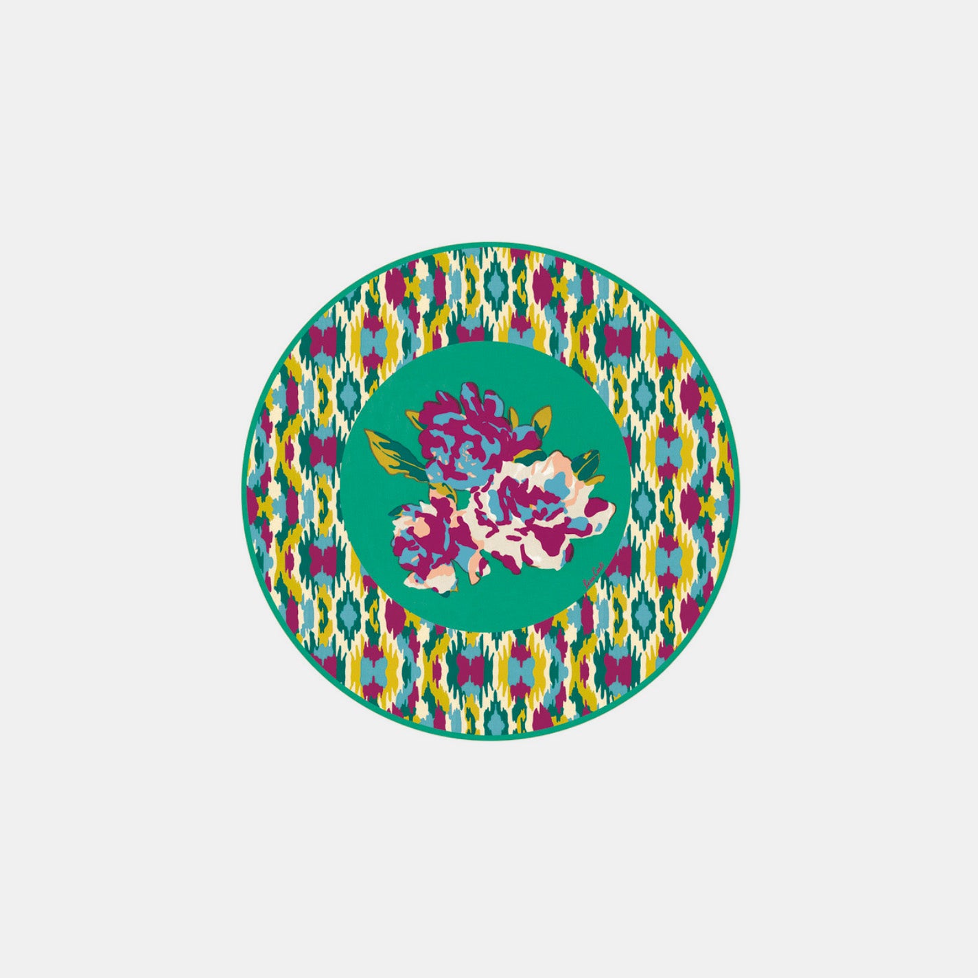 Dali Peony Jade Coaster