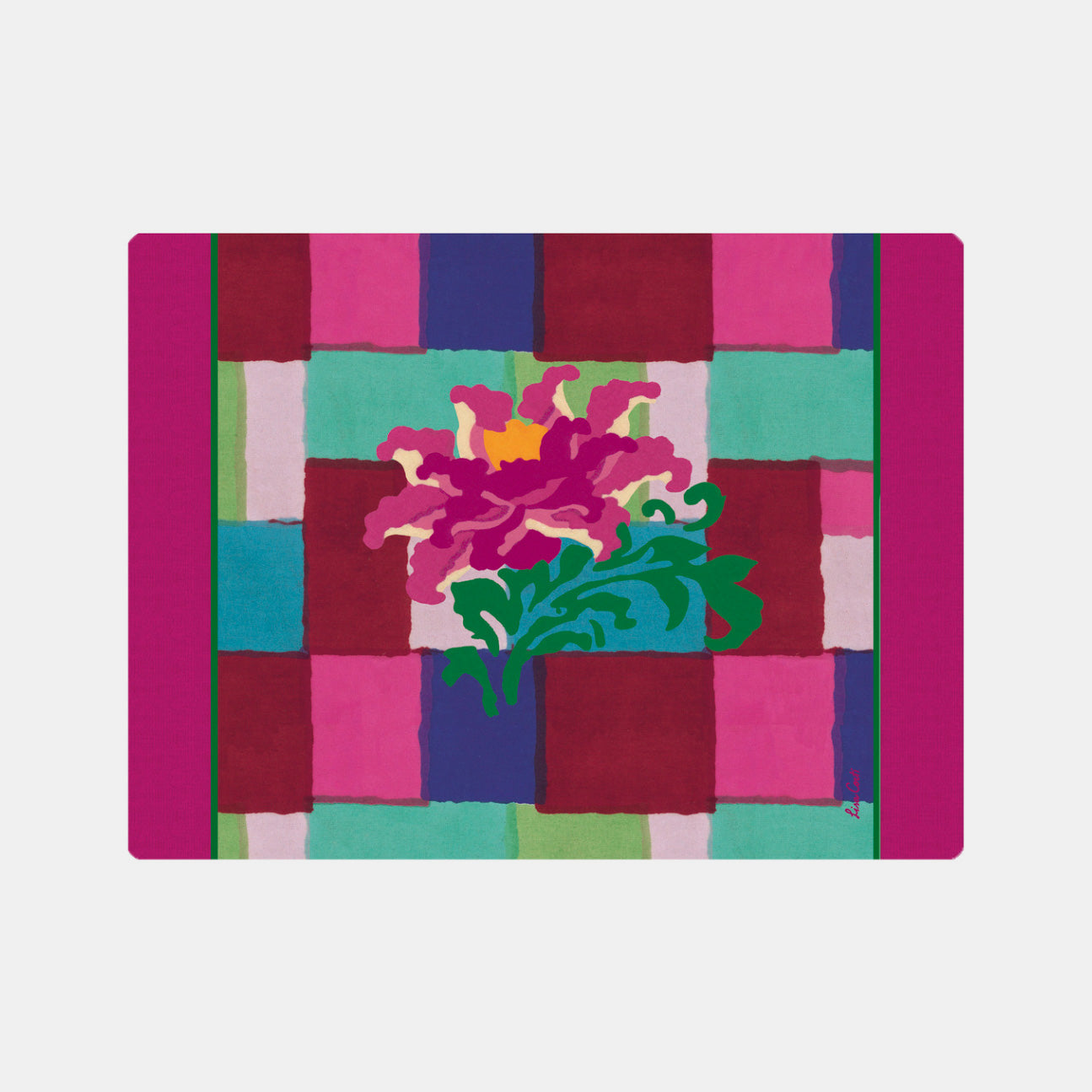 Rectangle Geesband Fuxia Placemat