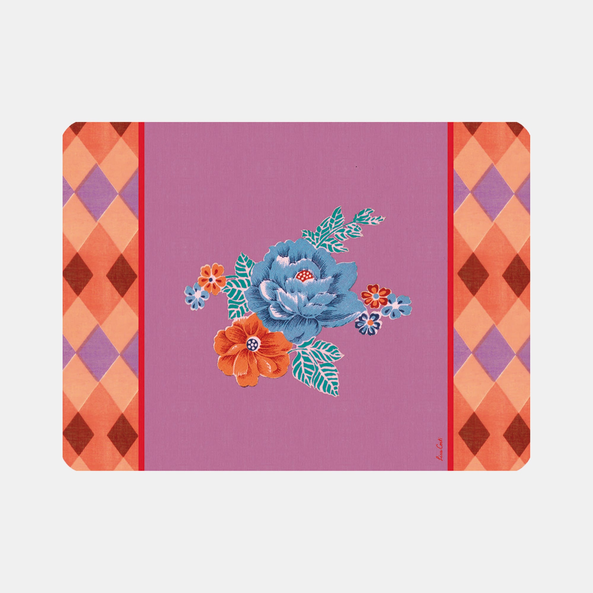 Rectangle Losanga Lilac Placemat