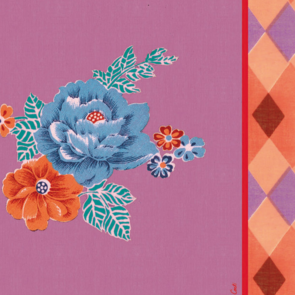 Rectangle Losanga Lilac Placemat