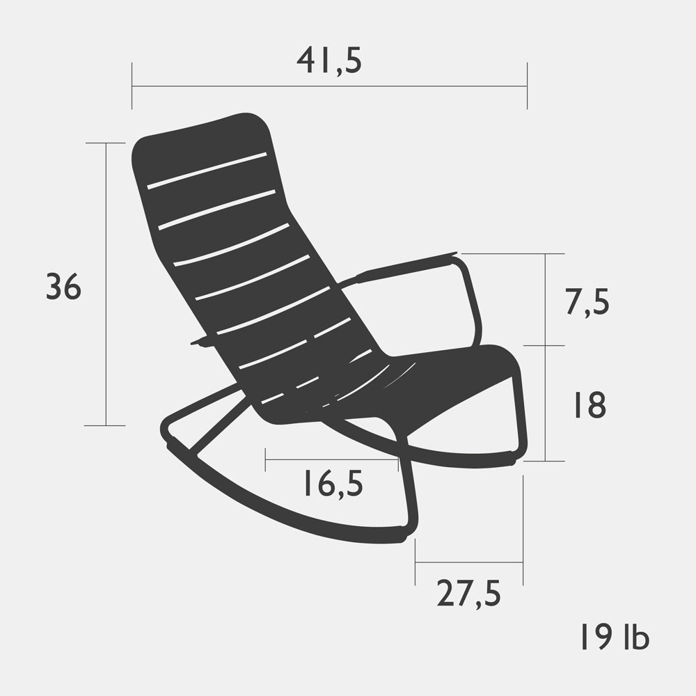 Luxembourg Rocking Chair