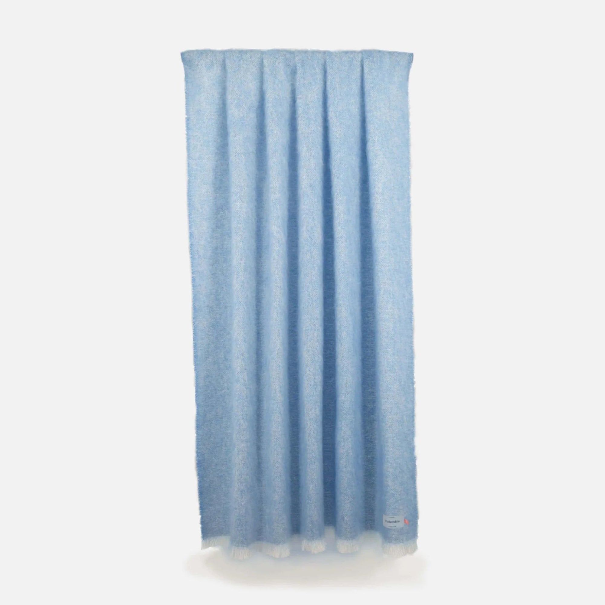 Mooneen Azure Mohair Throw