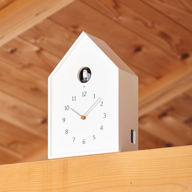 Birdhouse Cuckoo Wall Clock