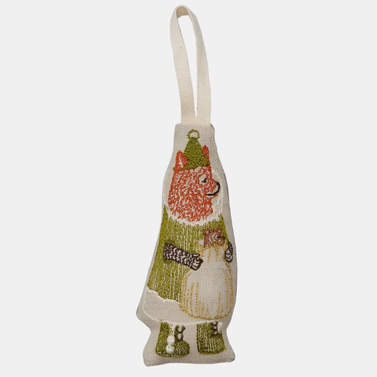 North Pole Fox Ornament