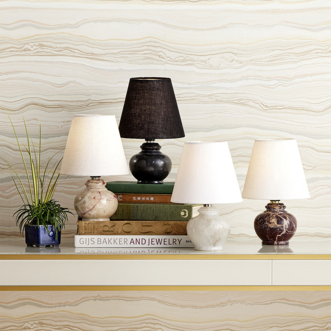 Piccolo Mini Table Lamp in Tan