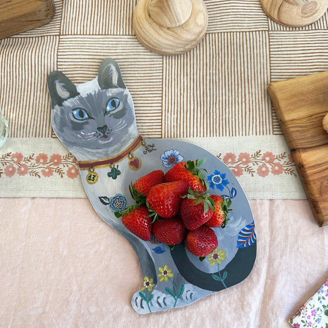 Russian Cat Serving Board