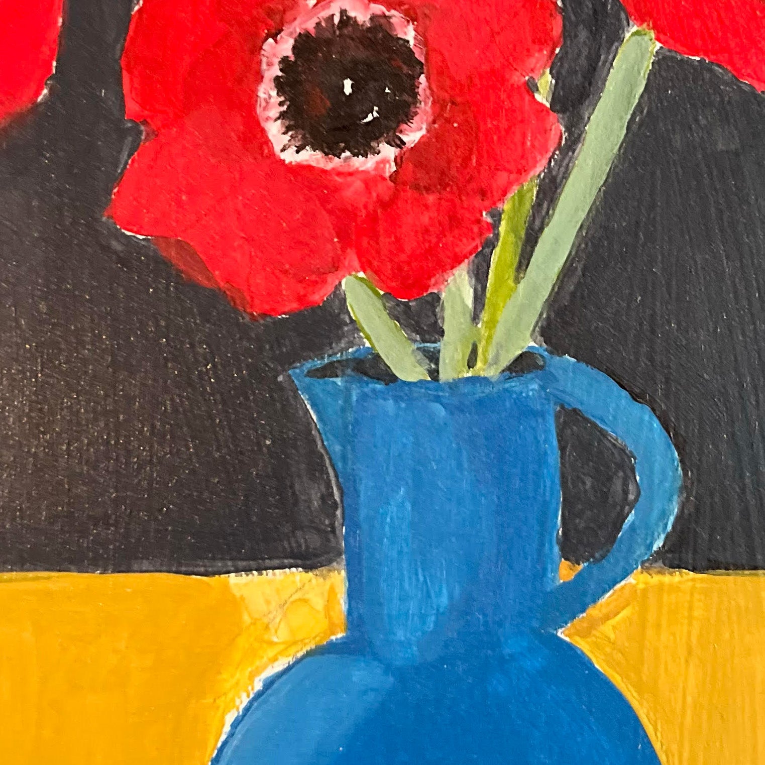 Poppies in a Vase by Chloe Galkin