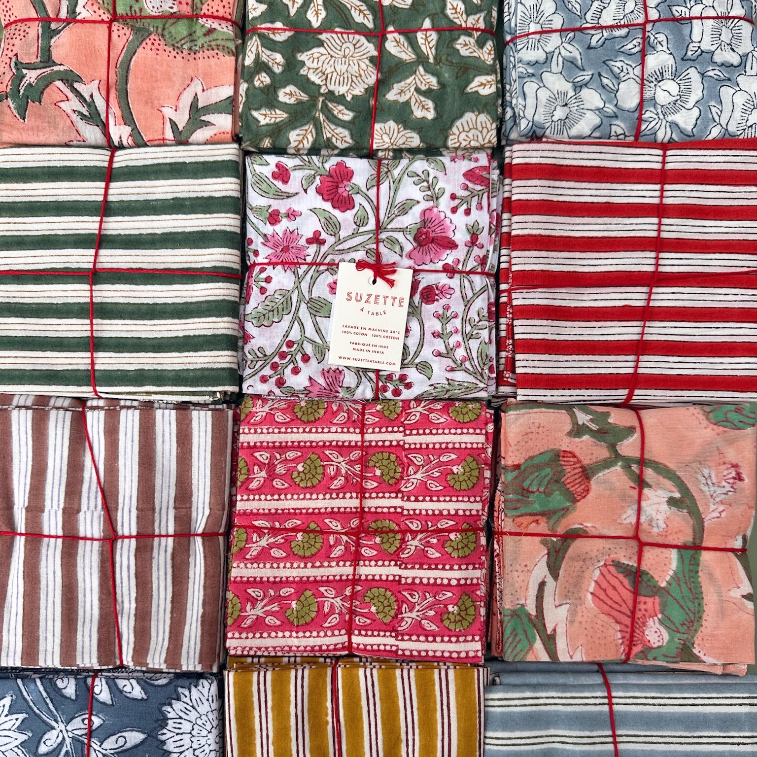 Bruyere Peonie Napkins: Set of 4