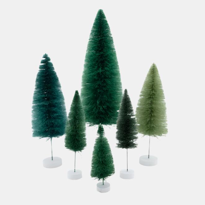 Rainbow Tree in Teal