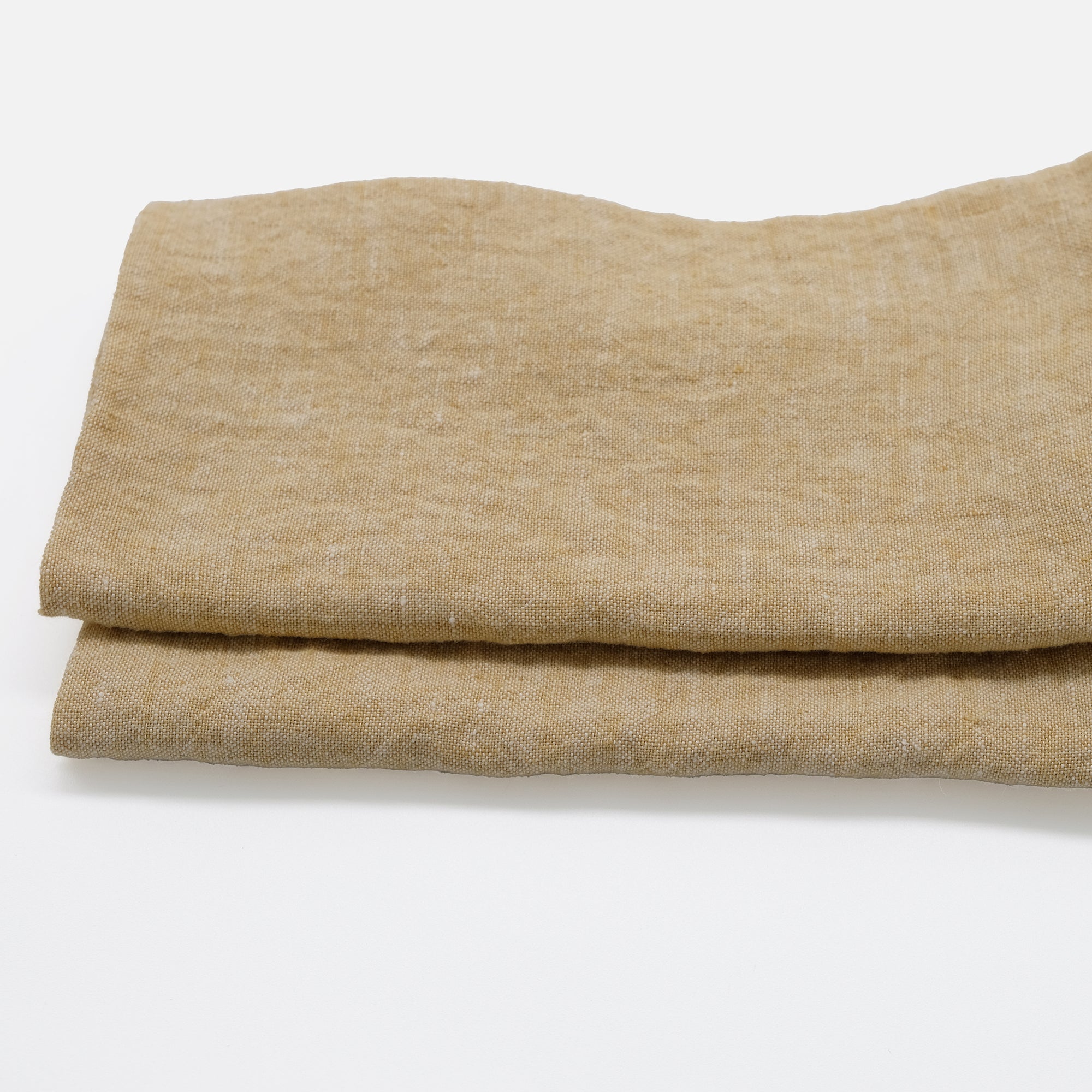 Linen Napkin in Saffron Chine