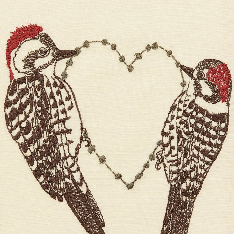 Woodpecker Love Card