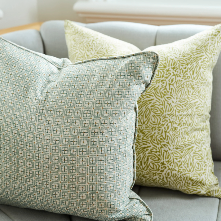 Amalfi Cactus Pillow, square