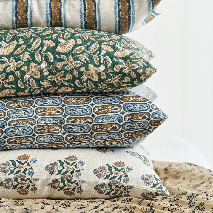 Antibes Byzantine Square Pillow