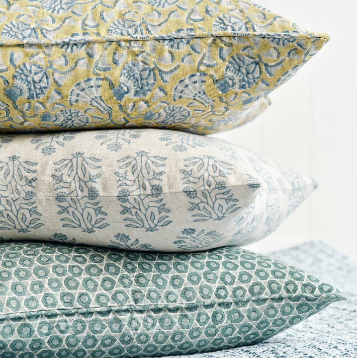 Bejmat Celadon Square Pillow
