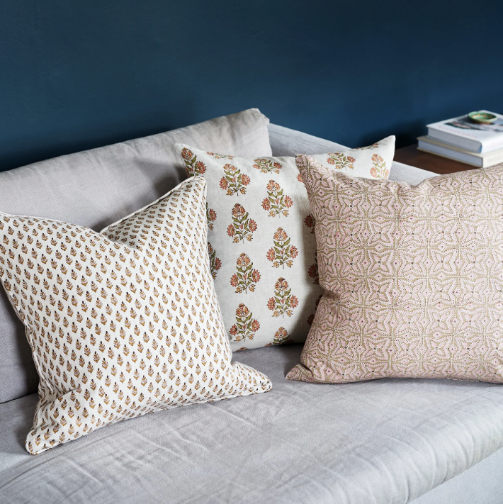 Patuli Peony Square Pillow
