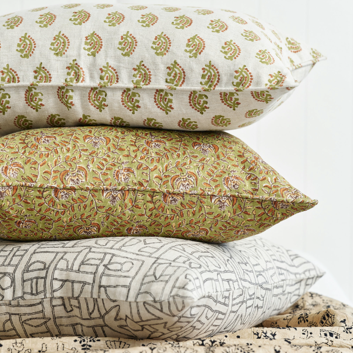 Ubud Cactus Square Pillow