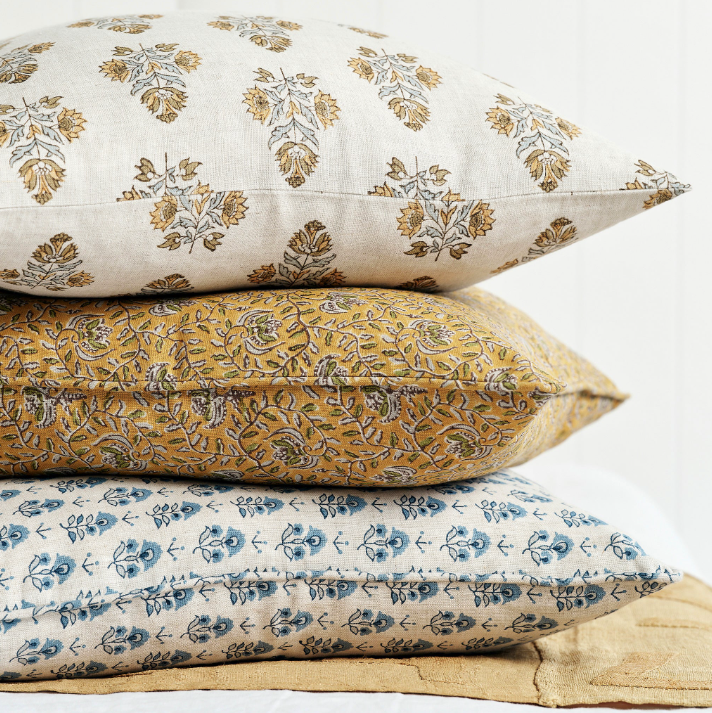 Ubud Golden Square Pillow