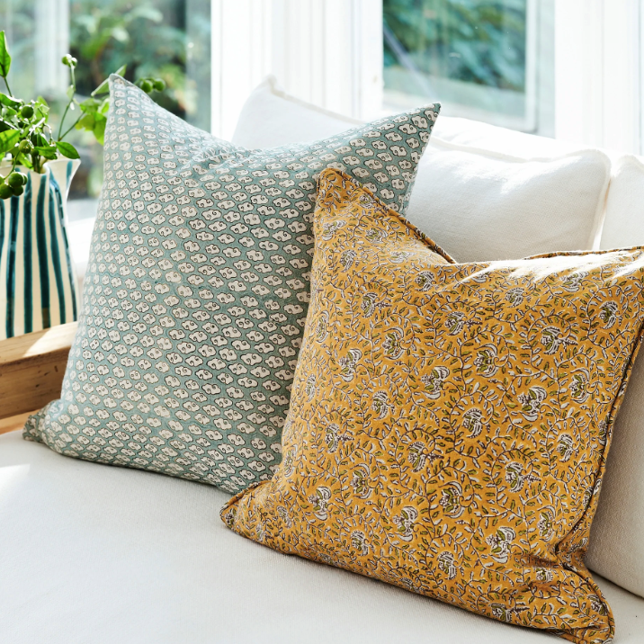 Ubud Golden Square Pillow