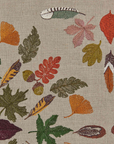 Pressed Leaves Table Runner