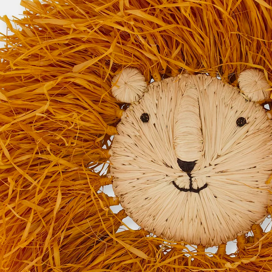 Lion Cub Wall Figurine